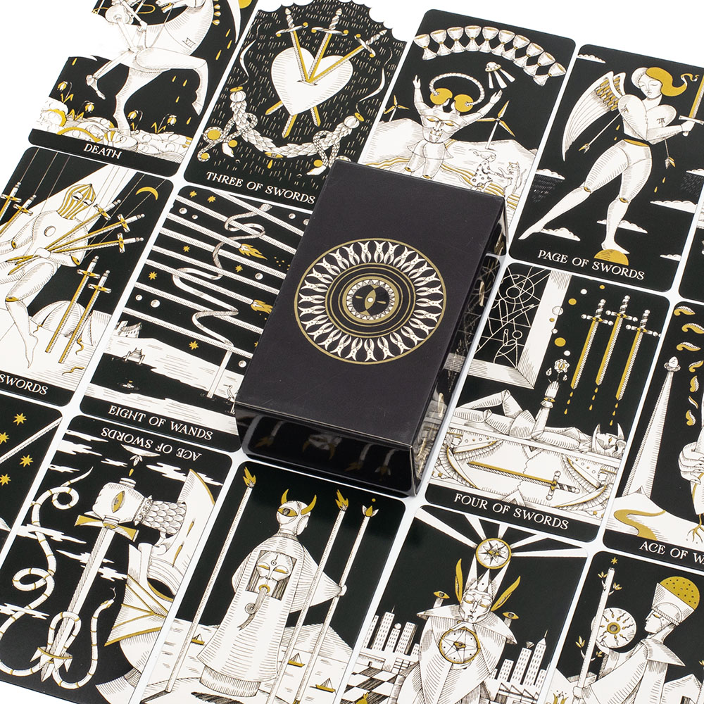 Tarot Cards Deck With Guidebook - 78Pcs Symbolic Soul Tarot Cards with