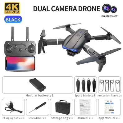E99 K3 Pro 4K Drone Foldable D - Fpv Brushless Rc Drone 4K ulasan dan harga