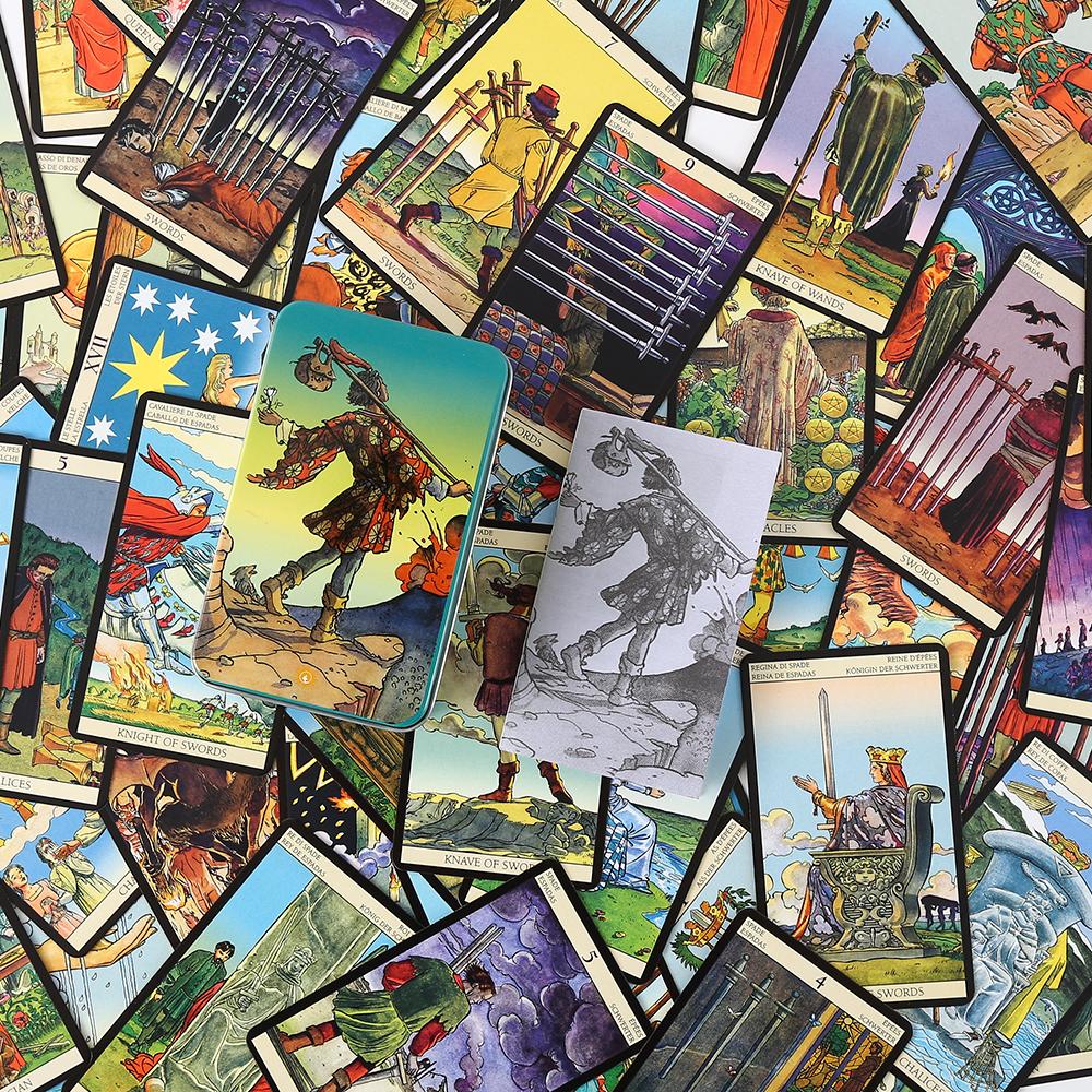 10*6 cm New Vision Tarot in A  - Tarot Cards Deck With Guidebook ulasan dan harga