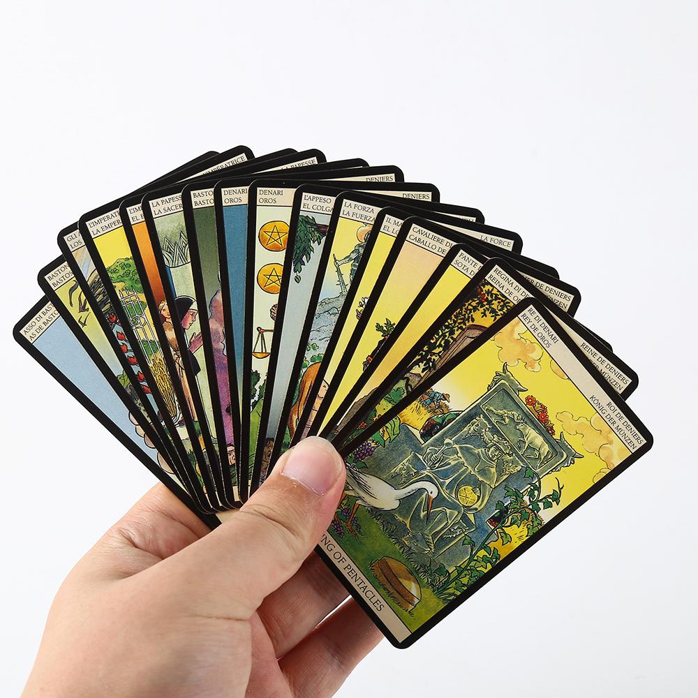 10*6 cm New Vision Tarot in A  - Tarot Cards Deck With Guidebook ulasan dan harga