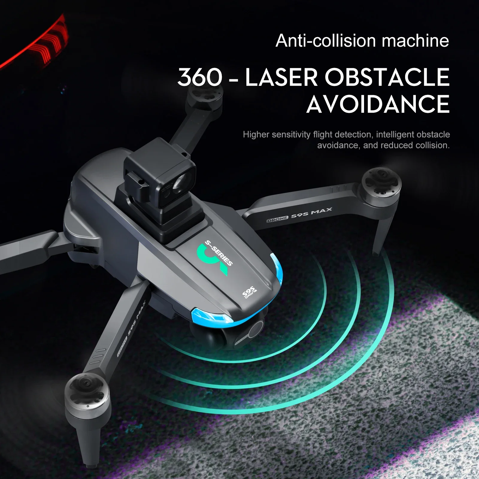 NEW S9S MAX MINI Drone 4K 2-Ax - Fpv Brushless Rc Drone 4K ulasan dan harga