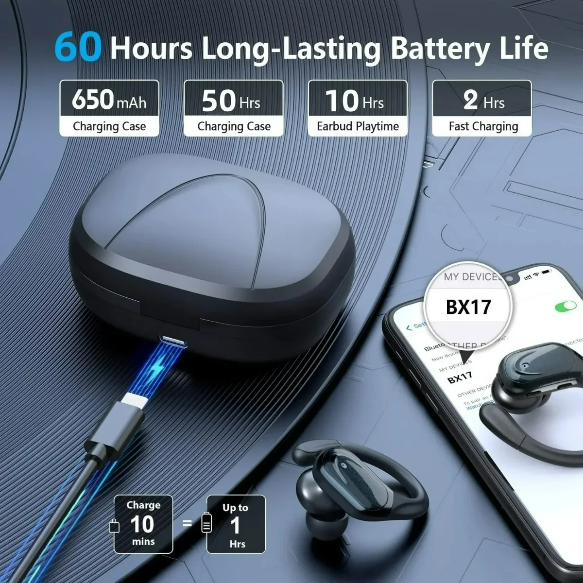 2027 New QCY Wireless Earbuds  - Video Games ulasan dan harga