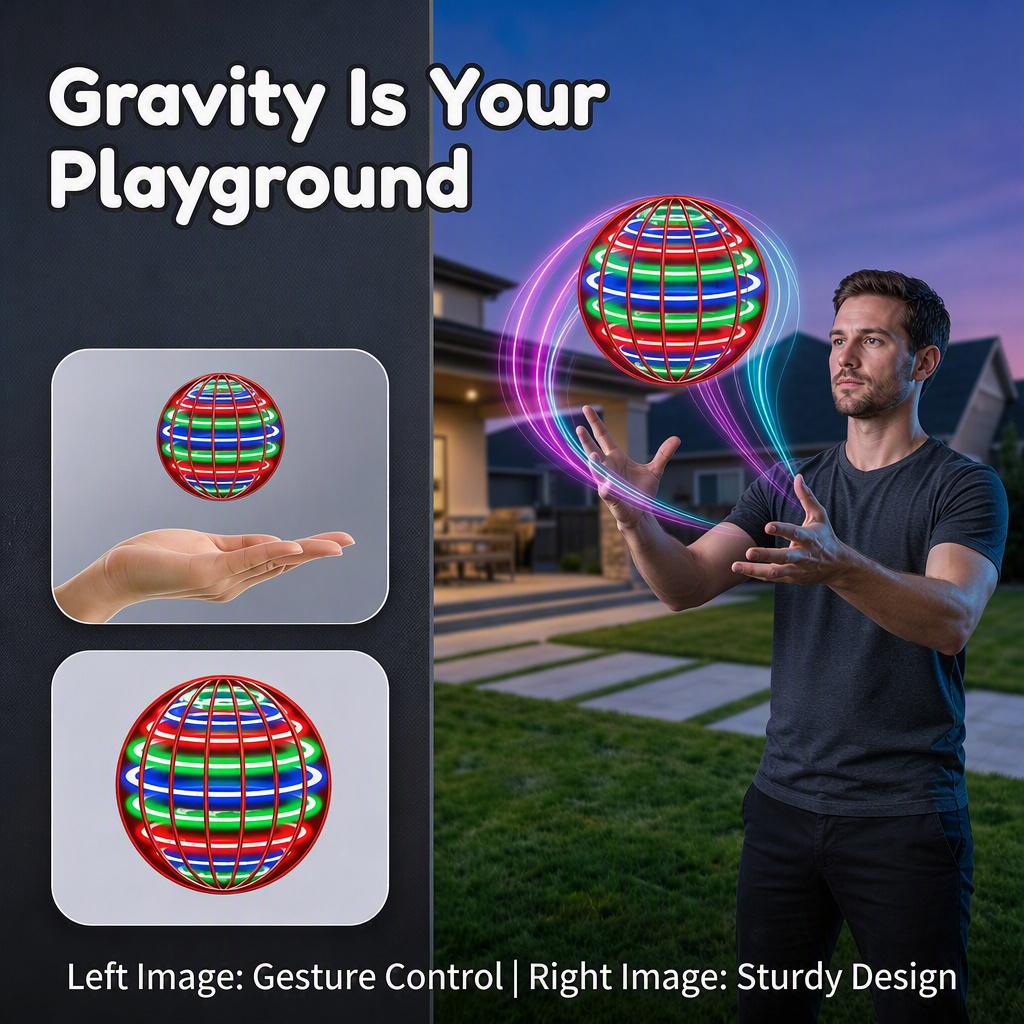 Magic Flying Spinner Ball Cont - Stem Solar Robot Kit For Kids ulasan dan harga