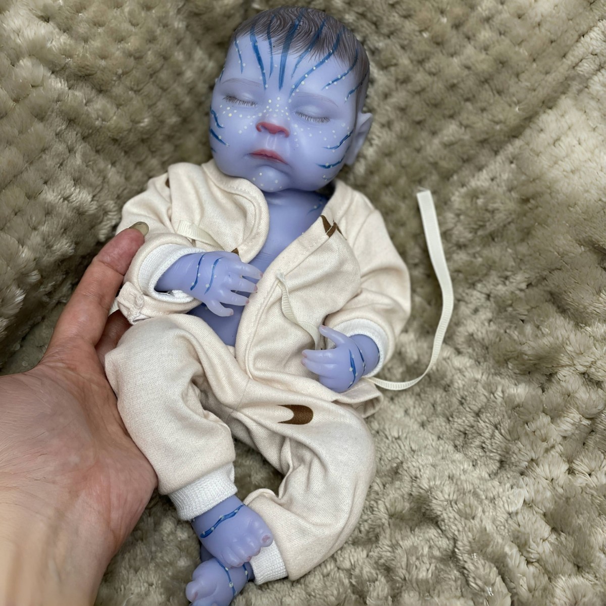 13 Inch Glow in the Dark Rebor - Reborn Baby Doll Silicone Realistic ulasan dan harga